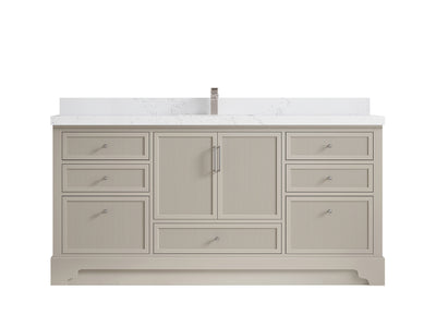 Alys 72 in. W x 22 in. D Single Sink Bathroom Vanity