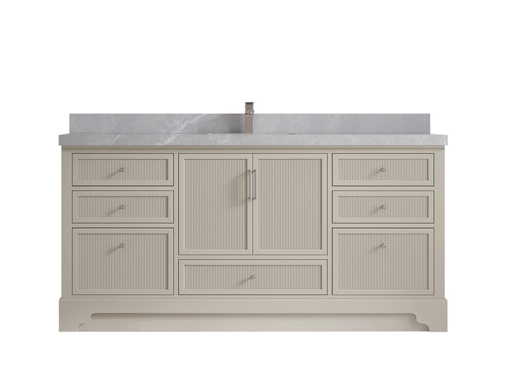 Alys 72 in. W x 22 in. D Single Sink Bathroom Vanity - photo 24