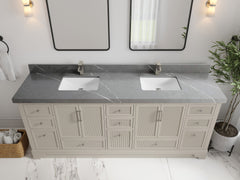 Alys 84 in. W x 22 in. D Double Sink Bathroom Vanity - photo 31