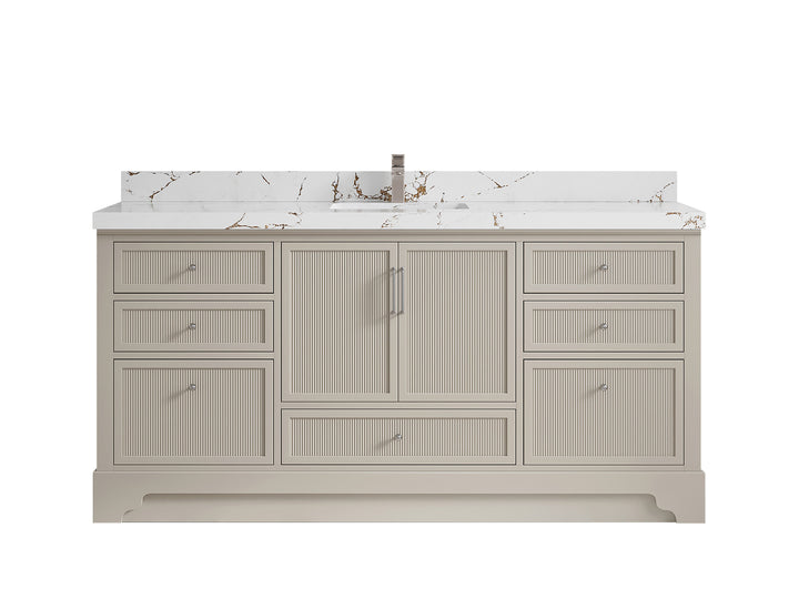 Alys 72 in. W x 22 in. D Single Sink Bathroom Vanity - photo 40
