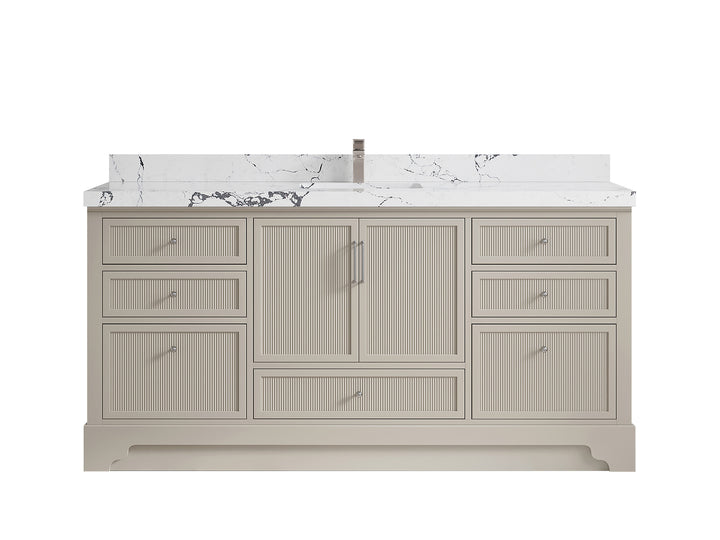 Alys 72 in. W x 22 in. D Single Sink Bathroom Vanity - photo 42