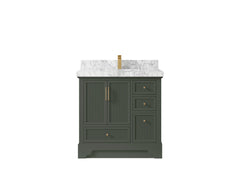 Alys 36 in. W x 22 in. D Center Sink Bathroom Vanity - photo 16