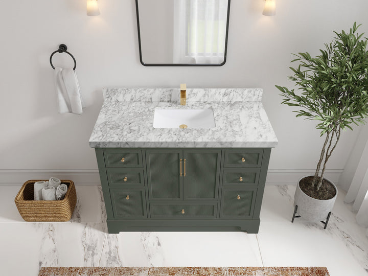 Alys 48 in. W x 22 in. D Single Sink Bathroom Vanity - photo 17