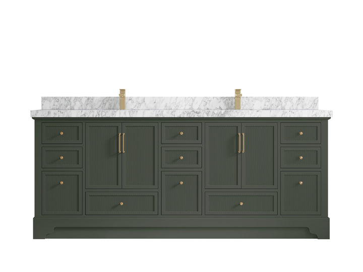 Alys 84 in. W x 22 in. D Double Sink Bathroom Vanity - photo 24