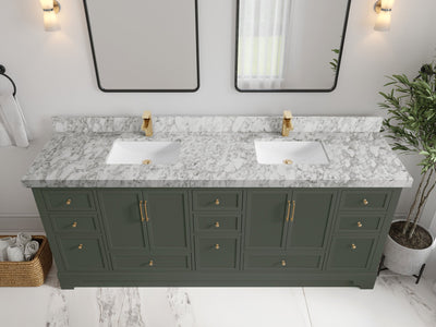 Alys 84 in. W x 22 in. D Double Sink Bathroom Vanity