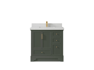 Alys 36 in. W x 22 in. D Center Sink Bathroom Vanity