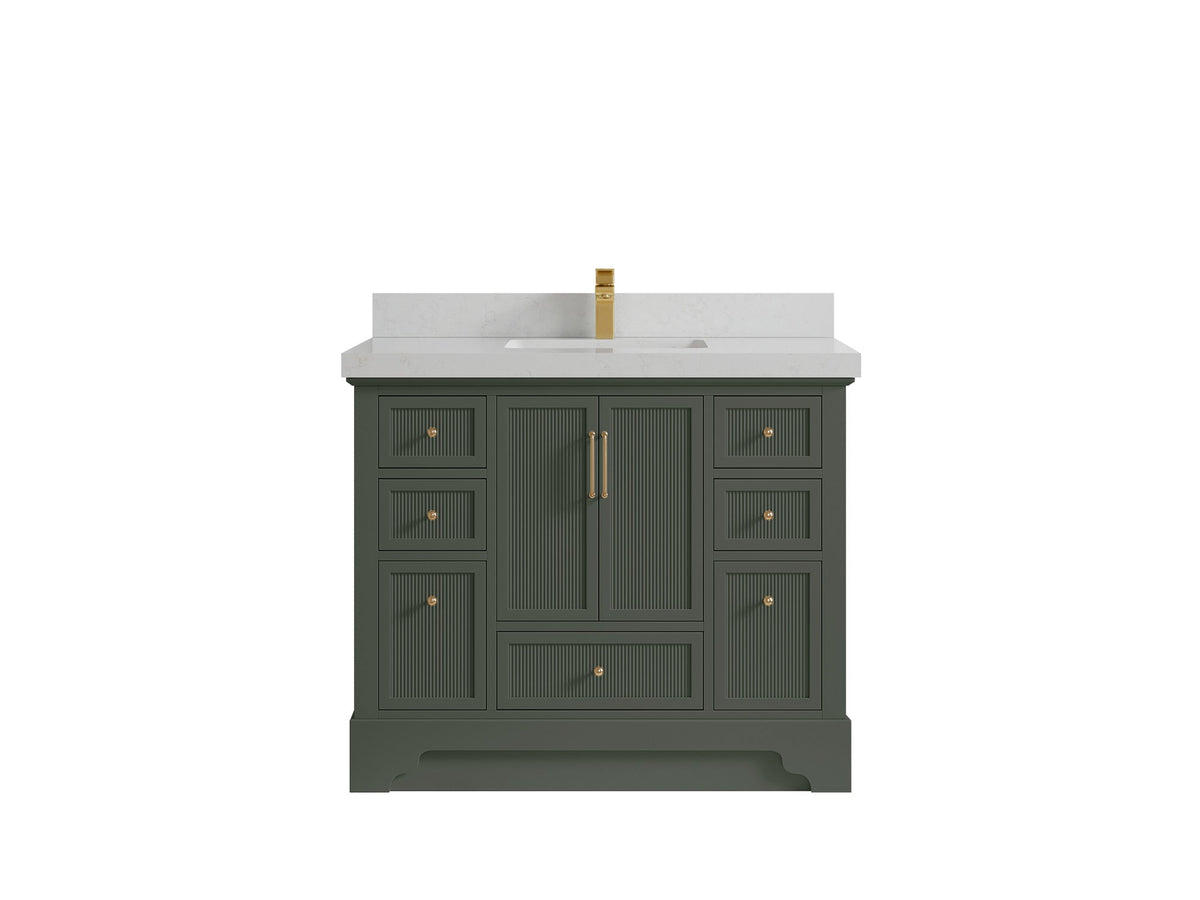 Alys 42 in. W x 22 in. D Single Sink Bathroom Vanity