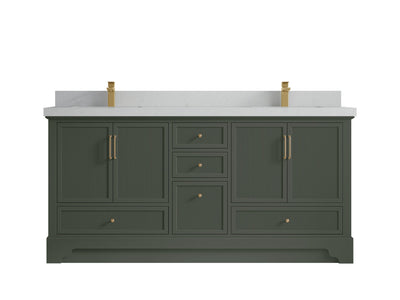 Alys 72 in. W x 22 in. D Double Sink Bathroom Vanity