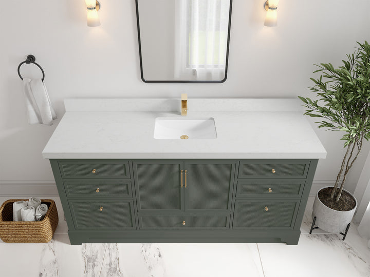 Alys 72 in. W x 22 in. D Single Sink Bathroom Vanity - photo 25