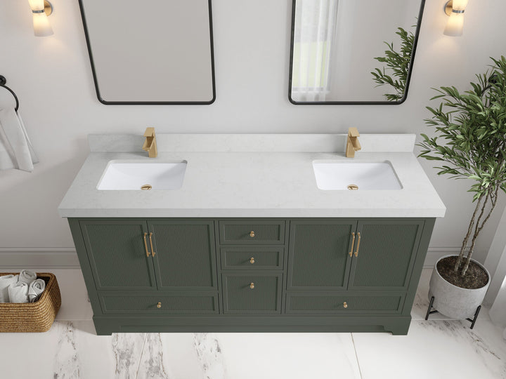 Alys 72 in. W x 22 in. D Double Sink Bathroom Vanity - photo 21