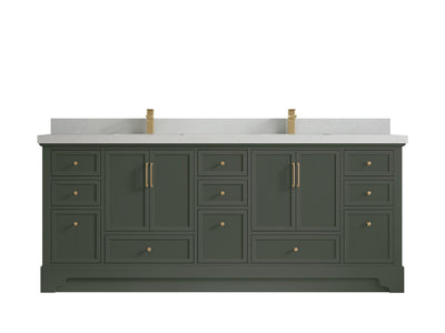 Alys 84 in. W x 22 in. D Double Sink Bathroom Vanity