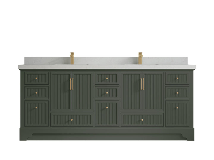 Alys 84 in. W x 22 in. D Double Sink Bathroom Vanity - photo 26