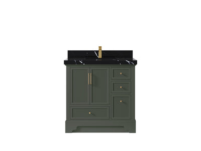 Alys 36 in. W x 22 in. D Center Sink Bathroom Vanity