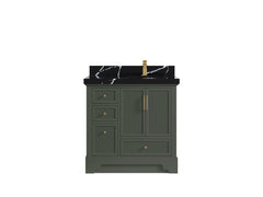 Alys 36 in. W x 22 in. D Right Offset Sink Bathroom Vanity - photo 30