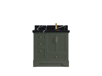 Alys 36 in. W x 22 in. D Right Offset Sink Bathroom Vanity