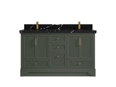 Alys 60 in. W x 22 in. D Double Sink Bathroom Vanity - photo 30