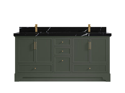 Alys 72 in. W x 22 in. D Double Sink Bathroom Vanity