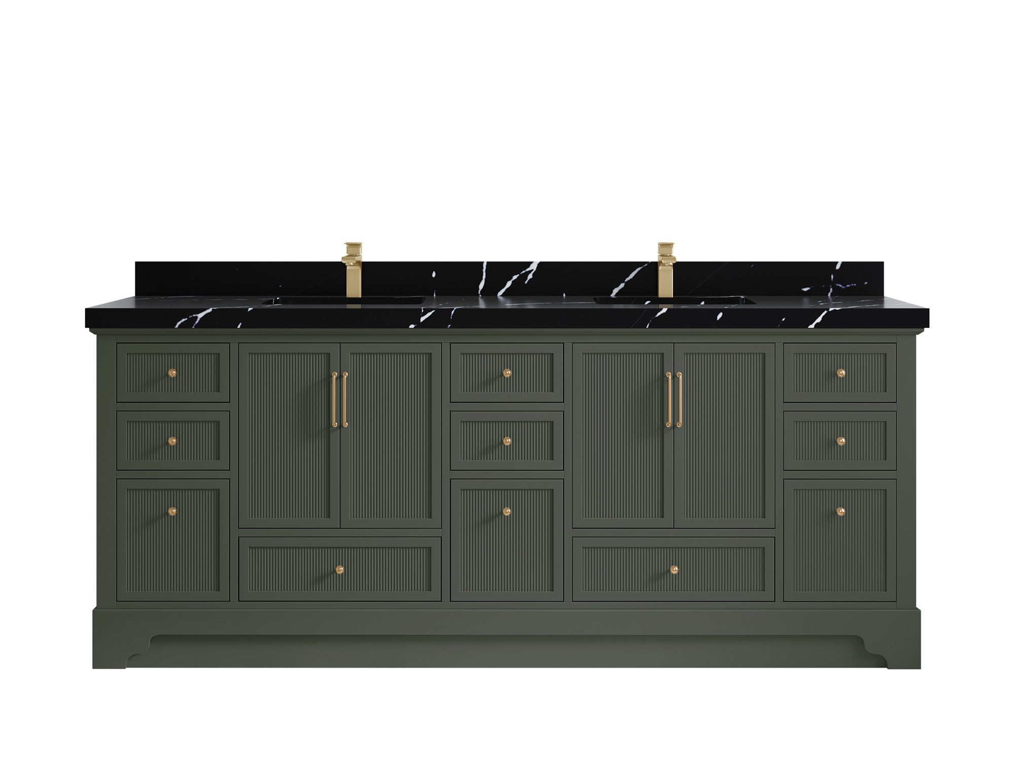 Alys 84 in. W x 22 in. D Double Sink Bathroom Vanity