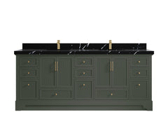 Alys 84 in. W x 22 in. D Double Sink Bathroom Vanity - photo 8