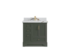 Alys 36 in. W x 22 in. D Center Sink Vanity for Modern Bathrooms - photo 32