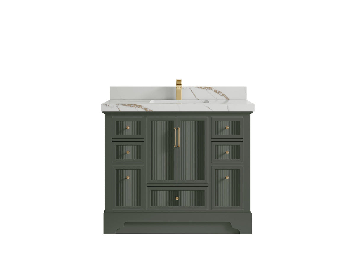 Alys 42 in. W x 22 in. D Single Sink Bathroom Vanity