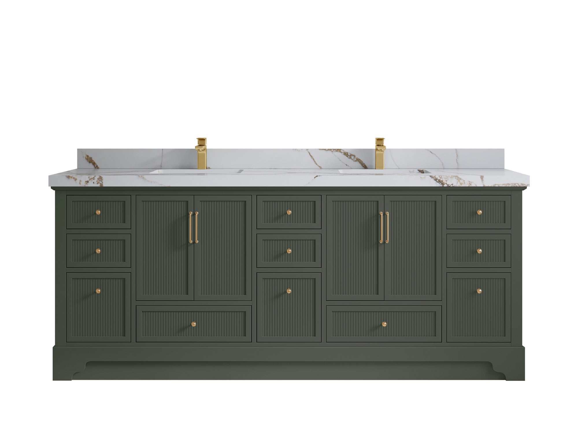 Alys 84 in. W x 22 in. D Double Sink Bathroom Vanity