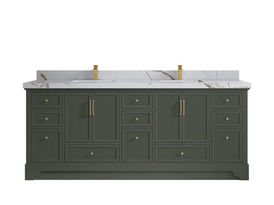 Alys 84 in. W x 22 in. D Double Sink Bathroom Vanity