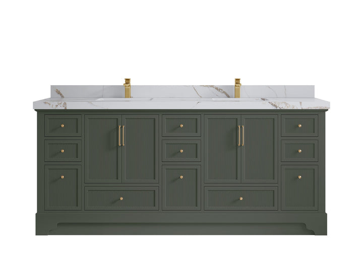 Alys 80 in. W x 22 in. D Double Sink Bathroom Vanity - photo 40