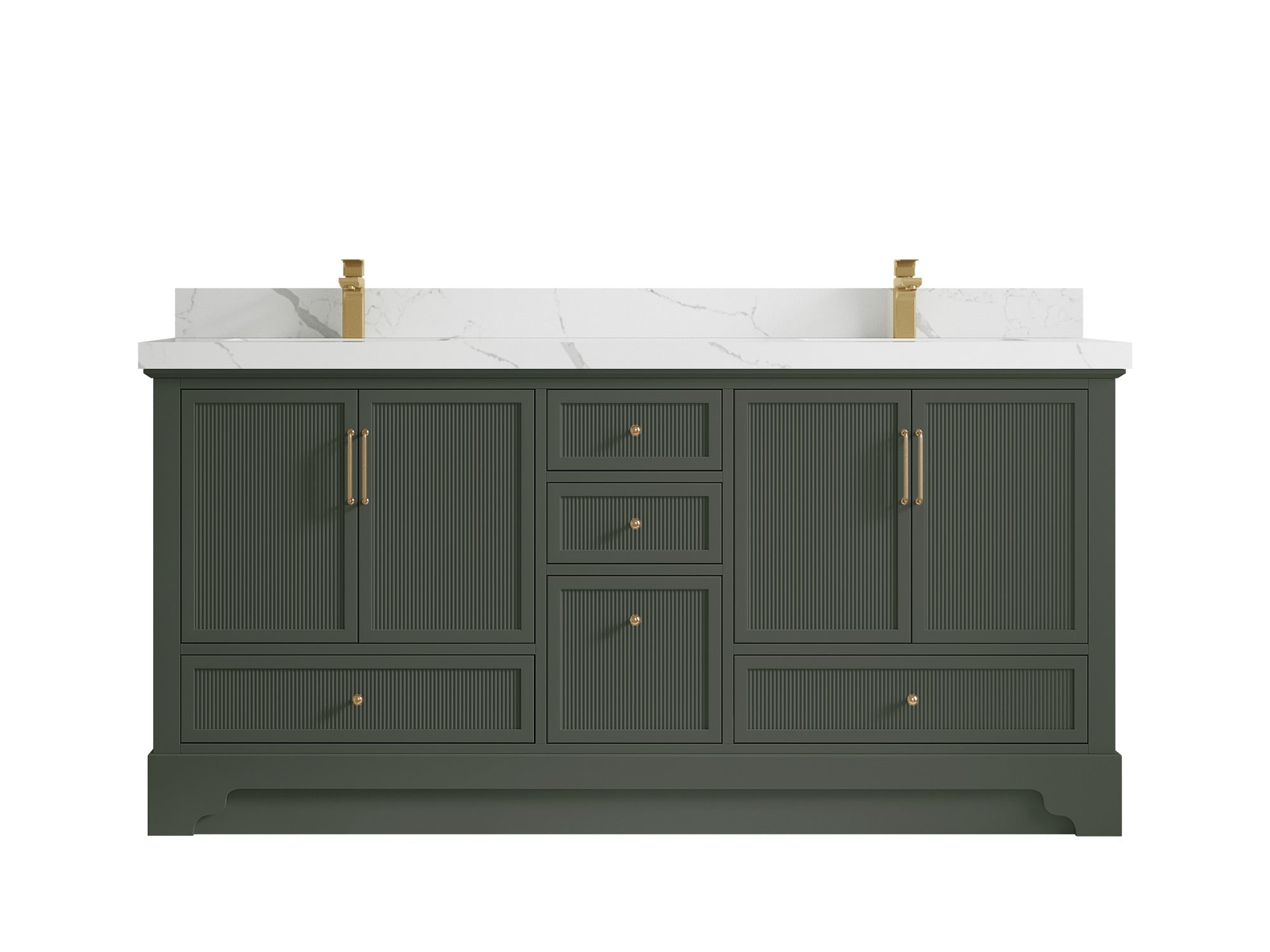 Alys 72 in. W x 22 in. D Double Sink Bathroom Vanity