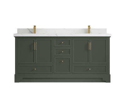 Alys 72 in. W x 22 in. D Double Sink Bathroom Vanity