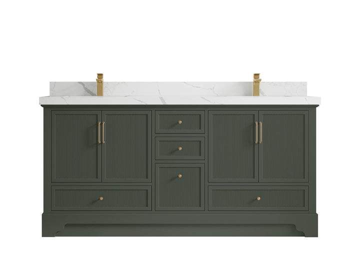 Alys 72 in. W x 22 in. D Double Sink Bathroom Vanity - photo 16