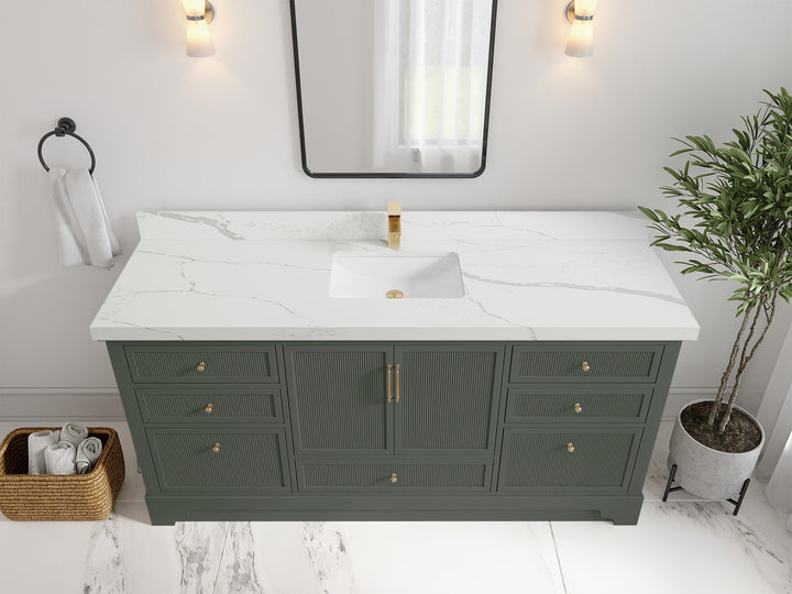Alys 72 in. W x 22 in. D Single Sink Bathroom Vanity - photo 21