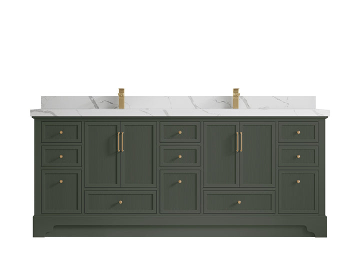 Alys 84 in. W x 22 in. D Double Sink Bathroom Vanity - photo 20