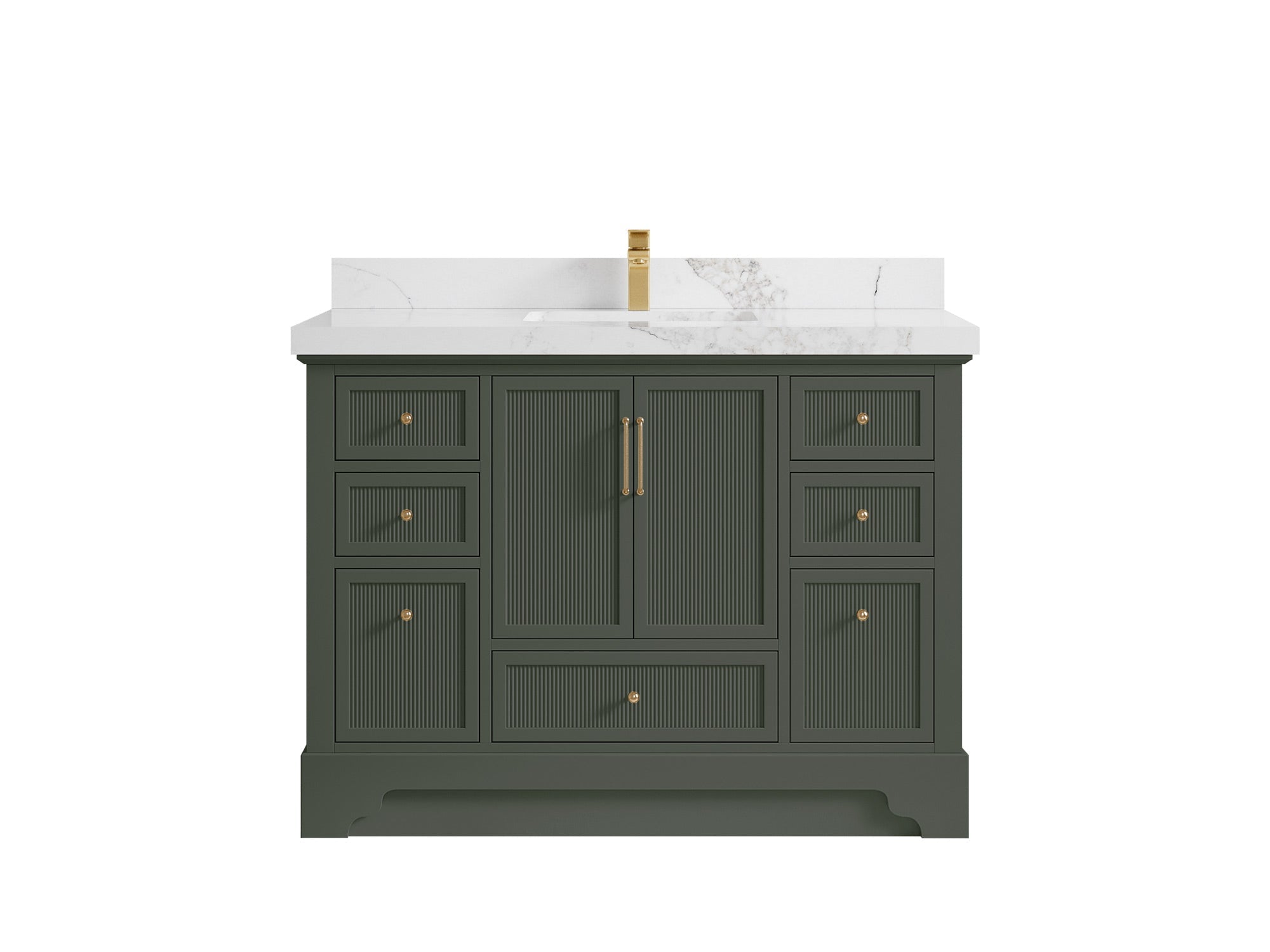 Alys 48 in. W x 22 in. D Single Sink Bathroom Vanity