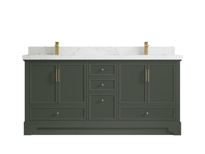 Alys 72 in. W x 22 in. D Double Sink Bathroom Vanity