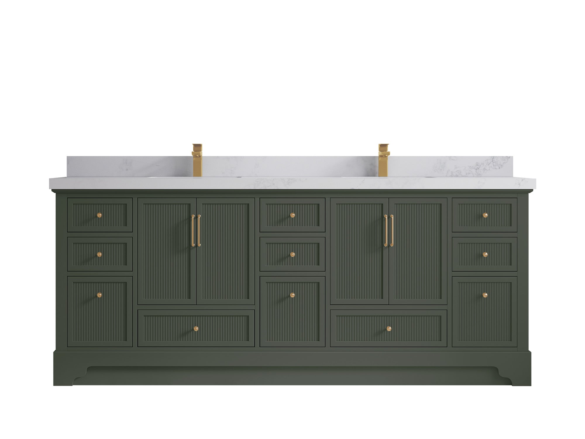 Alys 84 in. W x 22 in. D Double Sink Bathroom Vanity
