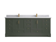 Alys 84 in. W x 22 in. D Double Sink Bathroom Vanity - photo 22
