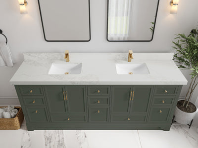Alys 84 in. W x 22 in. D Double Sink Bathroom Vanity