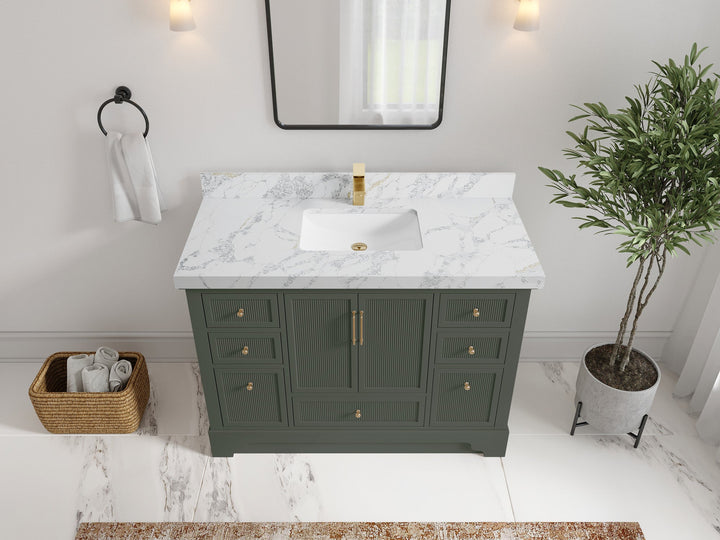 Alys 48 in. W x 22 in. D Single Sink Bathroom Vanity - photo 31