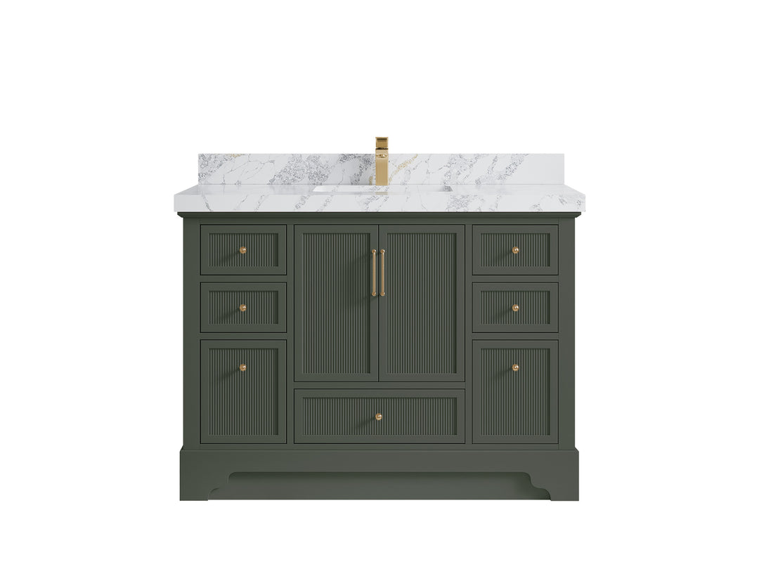 Alys 48 in. W x 22 in. D Single Sink Bathroom Vanity