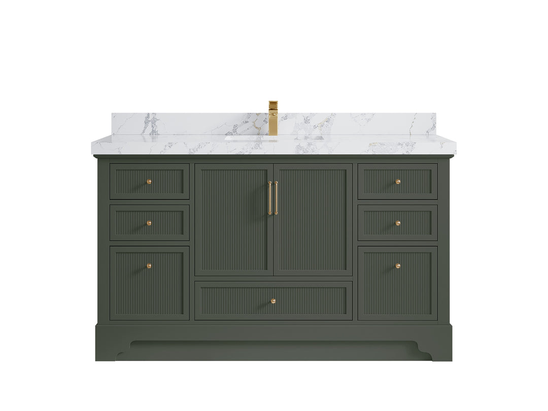 Alys 60 in. W x 22 in. D Single Sink Bathroom Vanity