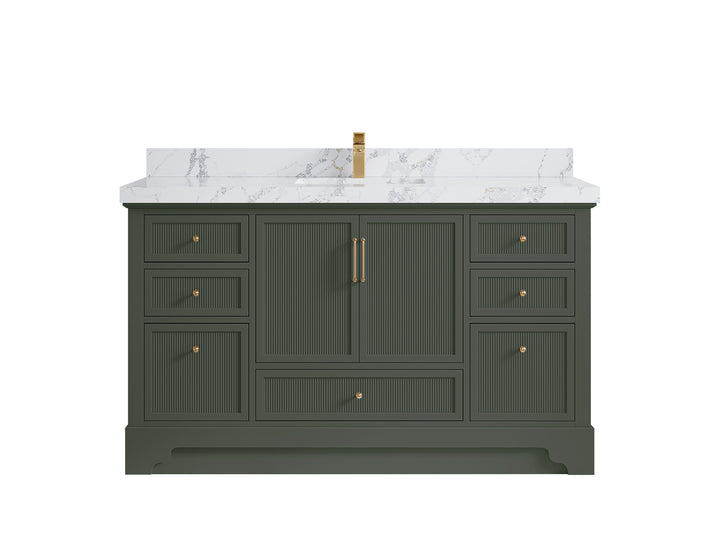 Alys 60 in. W x 22 in. D Single Sink Bathroom Vanity - photo 44