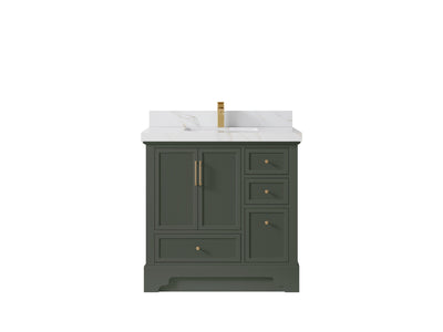 Alys 36 in. W x 22 in. D Center Sink Bathroom Vanity