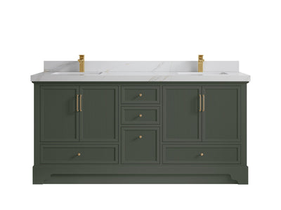 Alys 72 in. W x 22 in. D Double Sink Bathroom Vanity