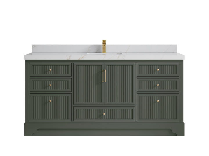 Alys 72 in. W x 22 in. D Single Sink Bathroom Vanity - photo 24