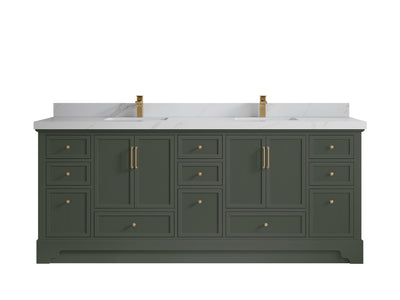 Alys 84 in. W x 22 in. D Double Sink Bathroom Vanity