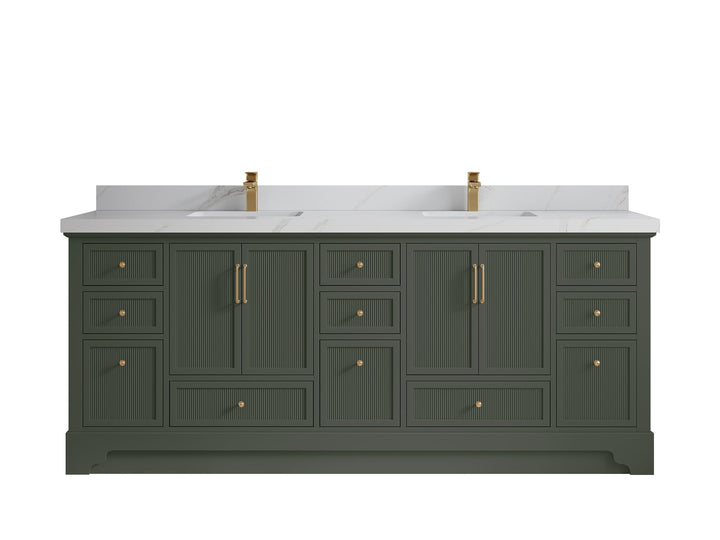 Alys 84 in. W x 22 in. D Double Sink Bathroom Vanity - photo 38