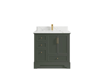 Alys 36 in. W x 22 in. D Center Sink Vanity for Modern Bathrooms