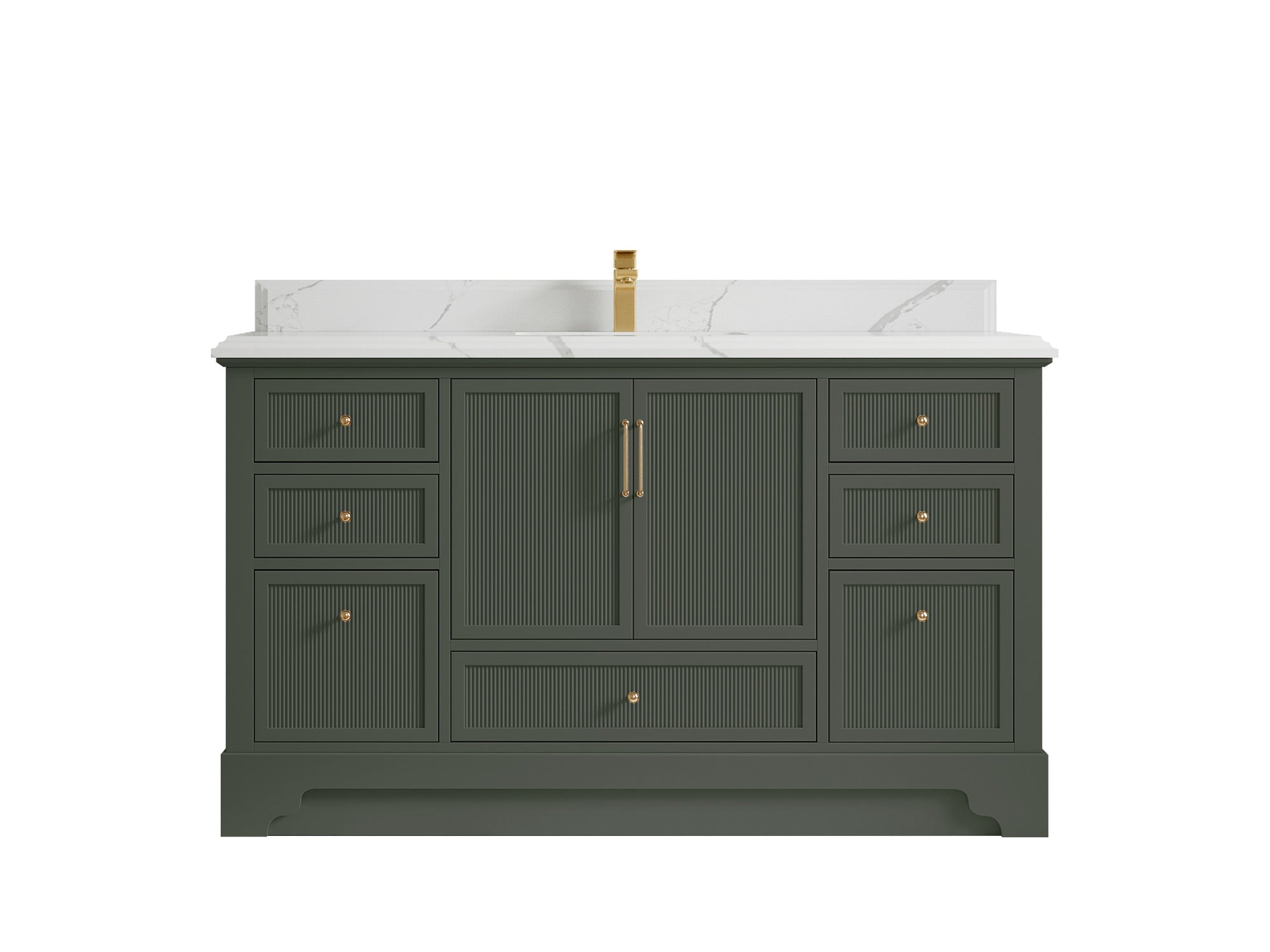 Alys 60 in. W x 22 in. D Single Sink Bathroom Vanity