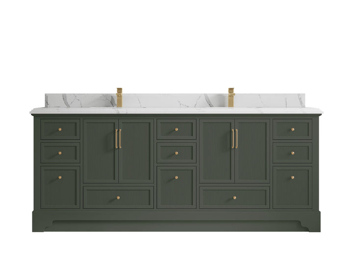 Alys 84 in. W x 22 in. D Double Sink Bathroom Vanity - photo 12